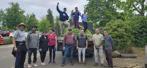 Prithvi Seva- Oregon SOLVE volunteering