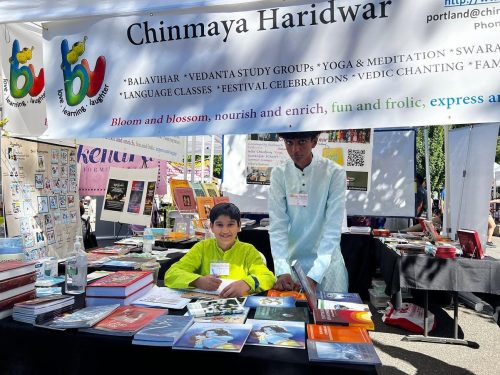India Day booth by Chinmaya Haridwar
