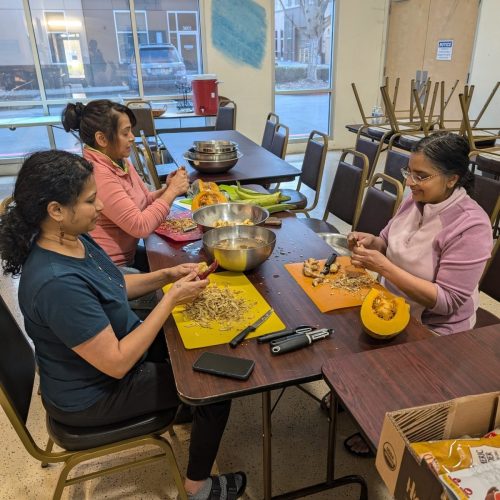 Behind the scenes of Shadras cafe