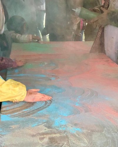 Holi colors!