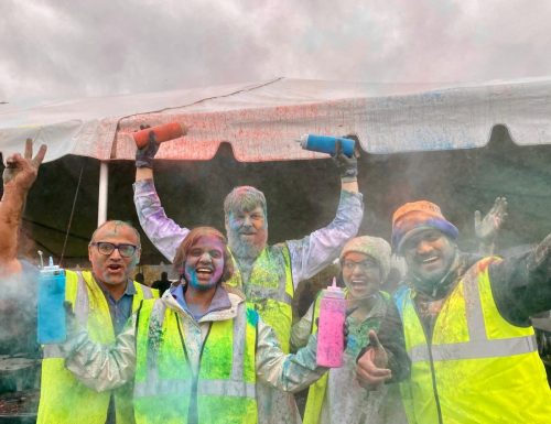 Color ambassadors hard at work